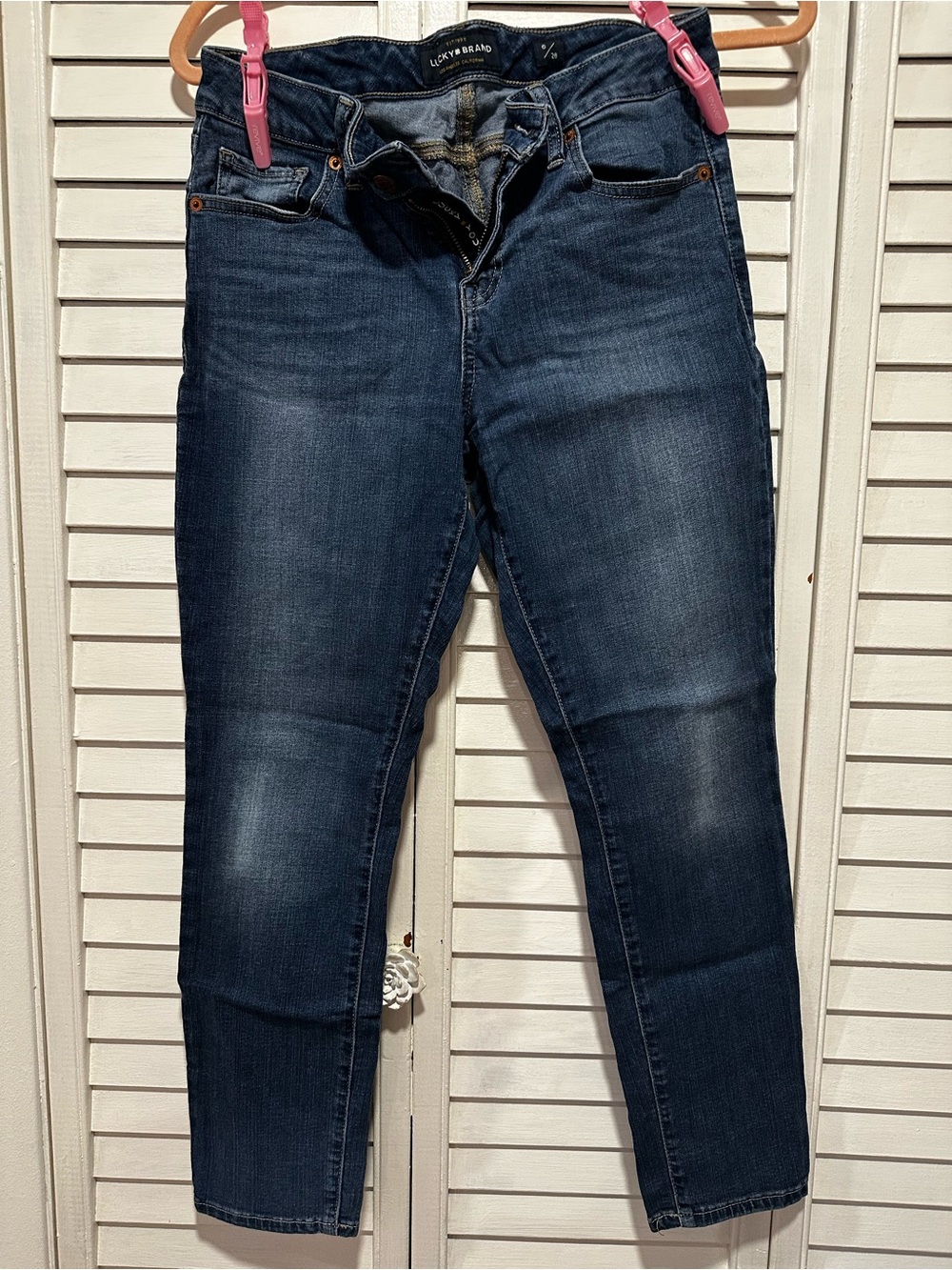 Lucky Brand Women's Skinny Jeans in Dark Indigo